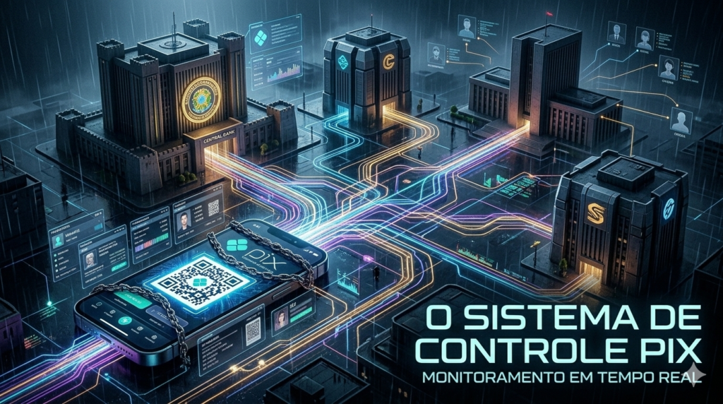 O controle financeiro pix é uma vitória da vigilância estatal contra o indivíduo.