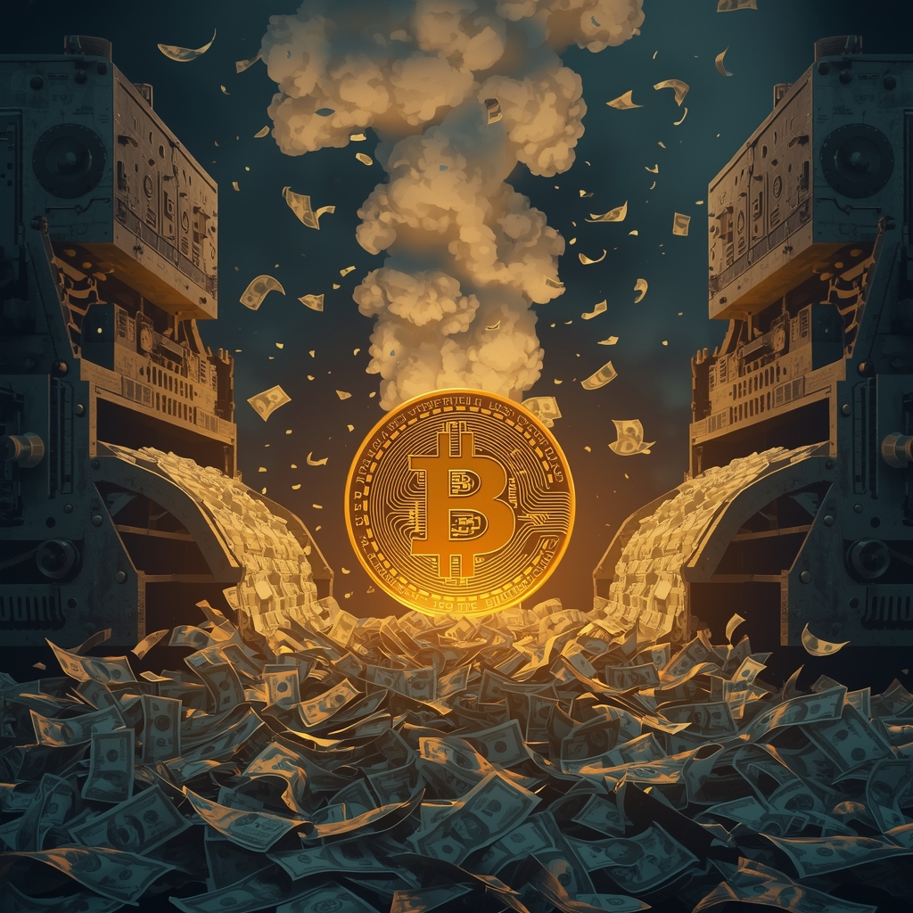 Bitcoin vs inflação: por que governos te empobreceram